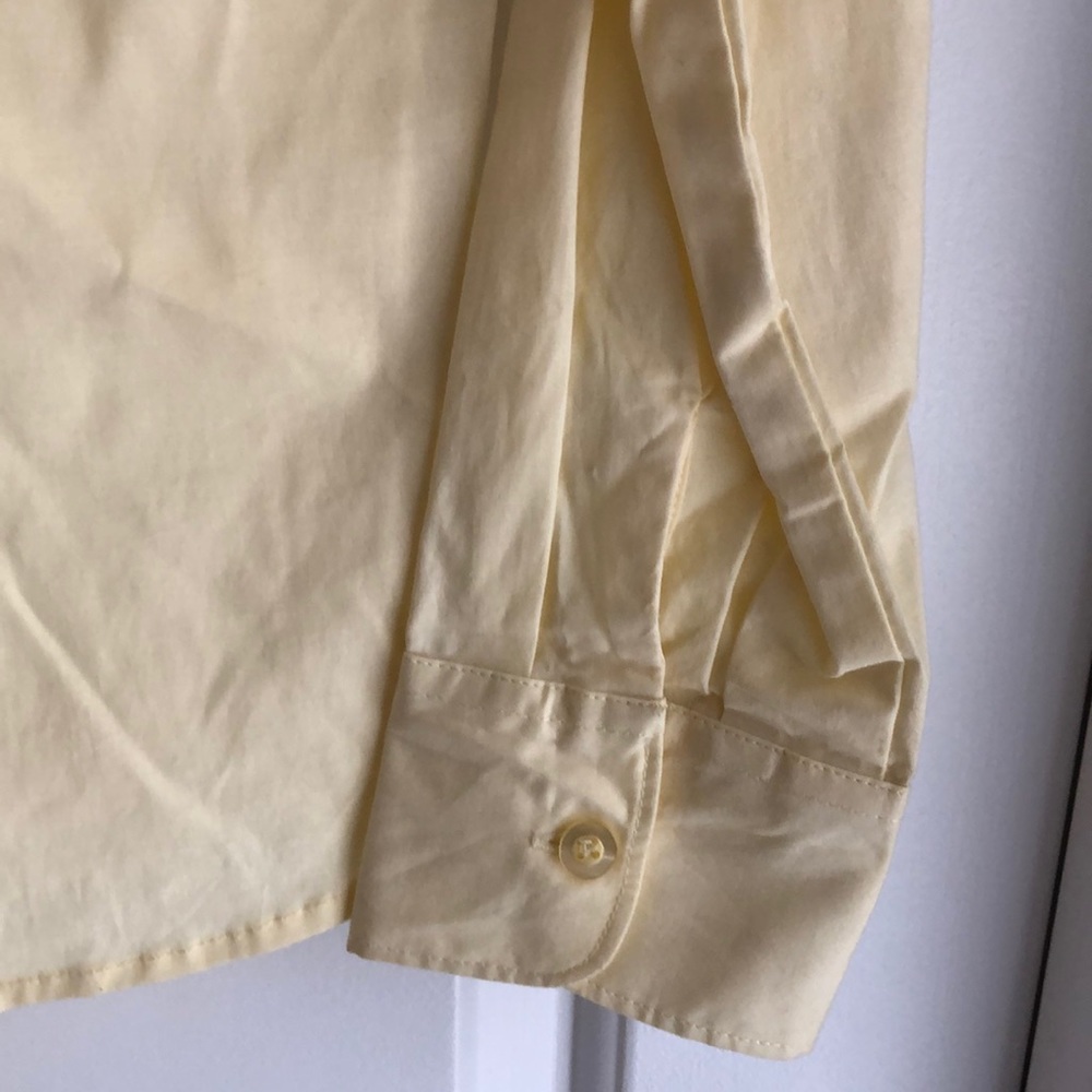 Firenza Yellow Dress Shirt - Picture 3 of 4